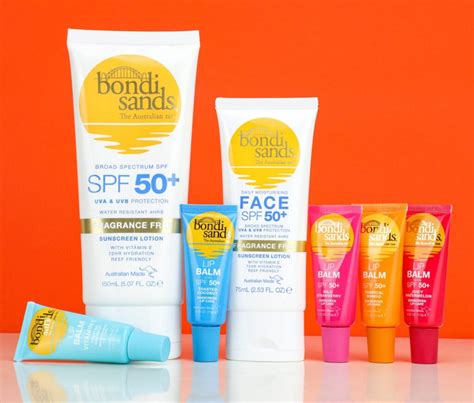 bondi sands skin care products